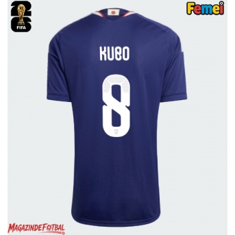 Japonia Takefusa Kubo #8 Echipament de Fotbal Replică Mondial 2026 Femei Acasa